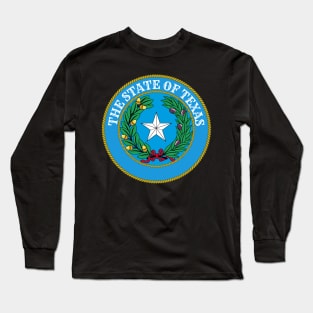 Texas Coat of Arms Long Sleeve T-Shirt